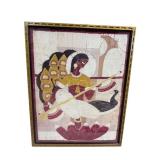 BAITK PAINTING OF HINDU GODDESS SARA SWATI