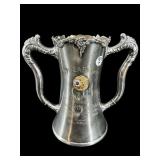 1905 YMCA ORNATE SILVER PLATE TROPHY CUP