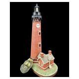 VINTAGE LEFTON CURRITUCK NC LIGHTHOUSE