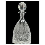 CUT CRYSTAL TRIANGLE DECANTER