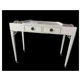 PAINT DECORATED 1 DRAWER STAND