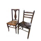 LOT OF 2 CHAIRS