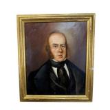 19TH CENTURY OIL ON CANVAS PORTRAIT