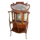 MAHOGANY CURIO ETERGE