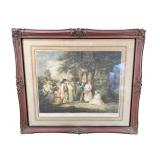 SIGNED CLIFFORD R JAMES PRINT