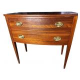 SOLID MAHOGANY 2 DRAWER SERVER