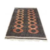 5  FT 10  IN X 4 FT 2 IN HANDMADE BOKHARA RUG