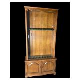 MAPLE GUN DISPLAY CABINET