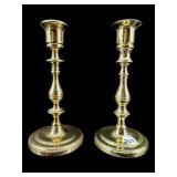 PR OF BALDWIN BRASS CANDLESTICKS