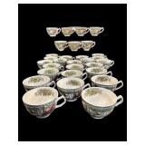 30 PCS OF JOHNSON BROTHERS FRIENDLY VILLAGE CUPS