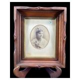 WALNUT VICTORIAN SHADOWBOX FRAME