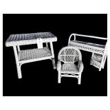 3 PC WICKER LOT