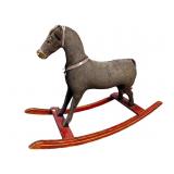 ANTIQUE ROCKING HORSE