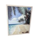 LH.REYNOLDS EXTRA LARGE TEXTURED PRINT ON CANVAS