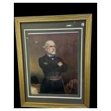 GENERAL ROBERT E. LEE FRAMED AND MATTED PRINT