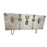 METAL TRUNK COFFEE TABLE
