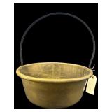 ANTIQUE BRASS JELLY BUCKET