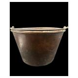 LARGE ANTIQUE BRASS JELLY BUCKET