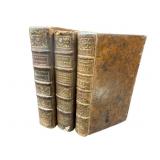 3 VOLUMES OF 1779 CONFERE DANGERS LEATHER BOUND