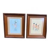 PR OF MID CENTURY INDIAN PRINTS