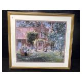 GARDEN SCENE PRINT