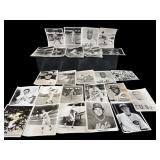 25 REAL 8X10 BASEBALL PHOTOGRAPHS