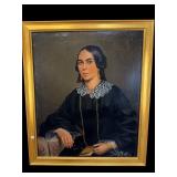 EARLY 19TH CENTURY OIL ON CANVAS PORTRAIT