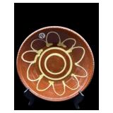 ARTIST SIGNED 1980 VILLAGE POTTERY BOWL