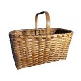 SPLIT OAK GATHERING BASKET