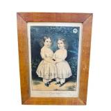 CURRIER AND IVES THE LITTLE SISTERS