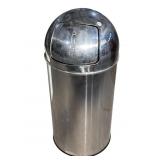 STAINLESS COMMERCIAL TRASH CAN