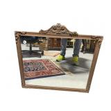 ANTIQUE GUILDED MIRROR