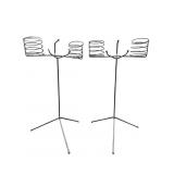 2 METAL MCM CUP HOLDERS