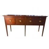 SOUTH HAMPTON SOLID MAHOGANY INLAID HEPPLEWHITE
