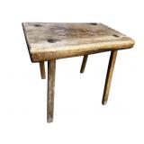 EARLY PRIMITIVE STOOL