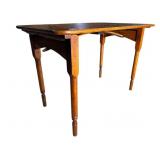 FOLDING CHILD SIZE TURN LEG TABLE