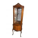 MAHOGANY CARVED CURIO