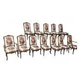 12 ITALIAN STYLE MT AIRY FURN. CHAIRS