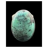 DESIGNER JAY KING STERLING TURQUOISE RING
