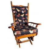 LESTER & GOURLIE PLATFORM GLIDER ROCKER WITH