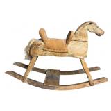 ANTIQUE HAND MADE ROCKING HORSE