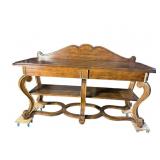 GLITZHOME LARGE 2 TIER SIDEBOARD