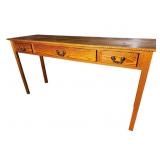 PINE 3 DRAWER CONSOLE TABLE