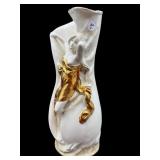 ROYAL DUX ART NOUVEAU FIGURAL VASE