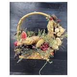 FEAU BREAD AND FRUIT BASKET