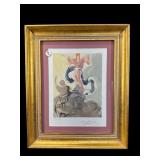 SALVADOR DALI SIGNED & NUMBERED PRINT