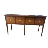 SOUTH HAMPTON SOLID MAHOGANY INLAID HEPPLEWHITE