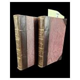 2 VOLUMES OF ANTIQUE THE PROSE WORKS OF SIR