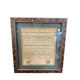 1850 NEEDLEPOINT SAMPLER