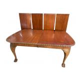 19TH CENTURY SOLID MAHOGANY CHIPPENDALE BANQUET